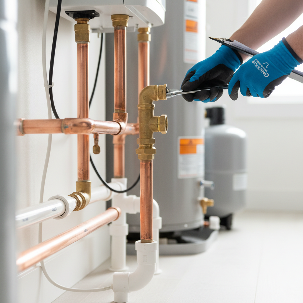 Clean well-maintained pipes for preventative plumbing maintenance